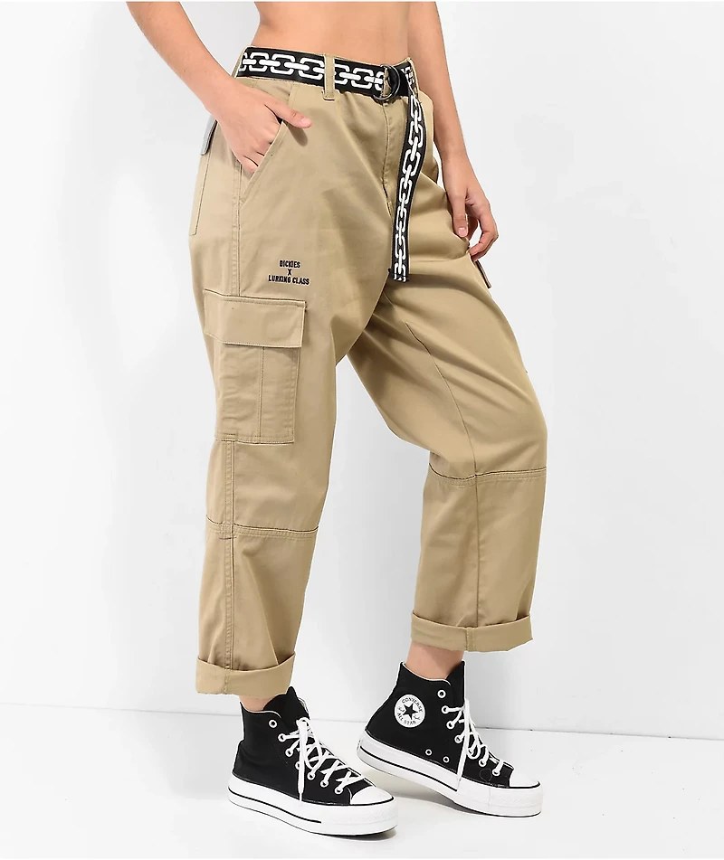 Dickies x Lurking Class by Sketchy Tank Khaki Cargo Pants