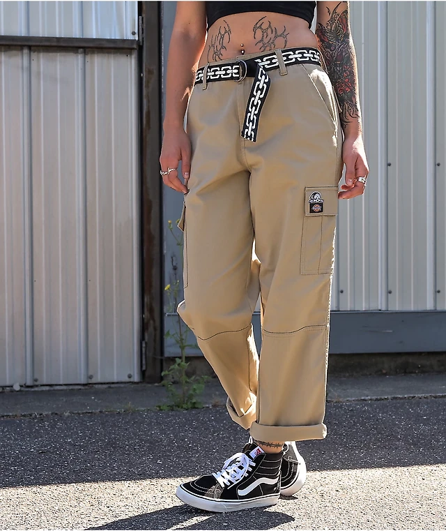 Dickies x Lurking Class by Sketchy Tank Khaki Cargo Pants 