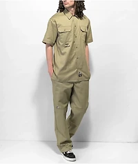 Dickies x Lurking Class by Sketchy Tank Taupe Double Knee Skate Pants