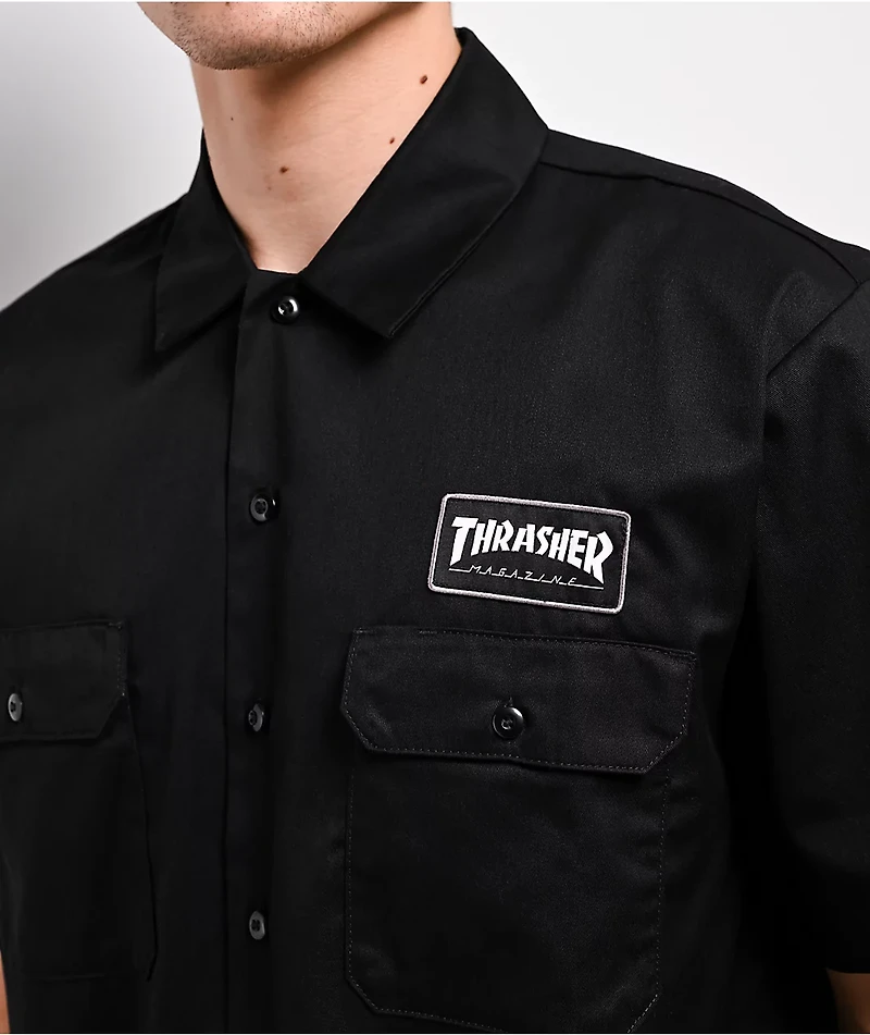 Dickies x Thrasher Black Work Shirt
