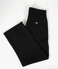 Dickies x Thrasher Double Knee Black Work Pants