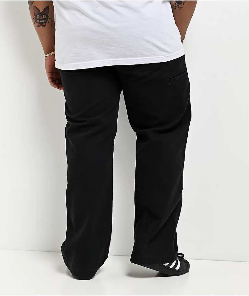 Dickies x Thrasher Double Knee Black Work Pants