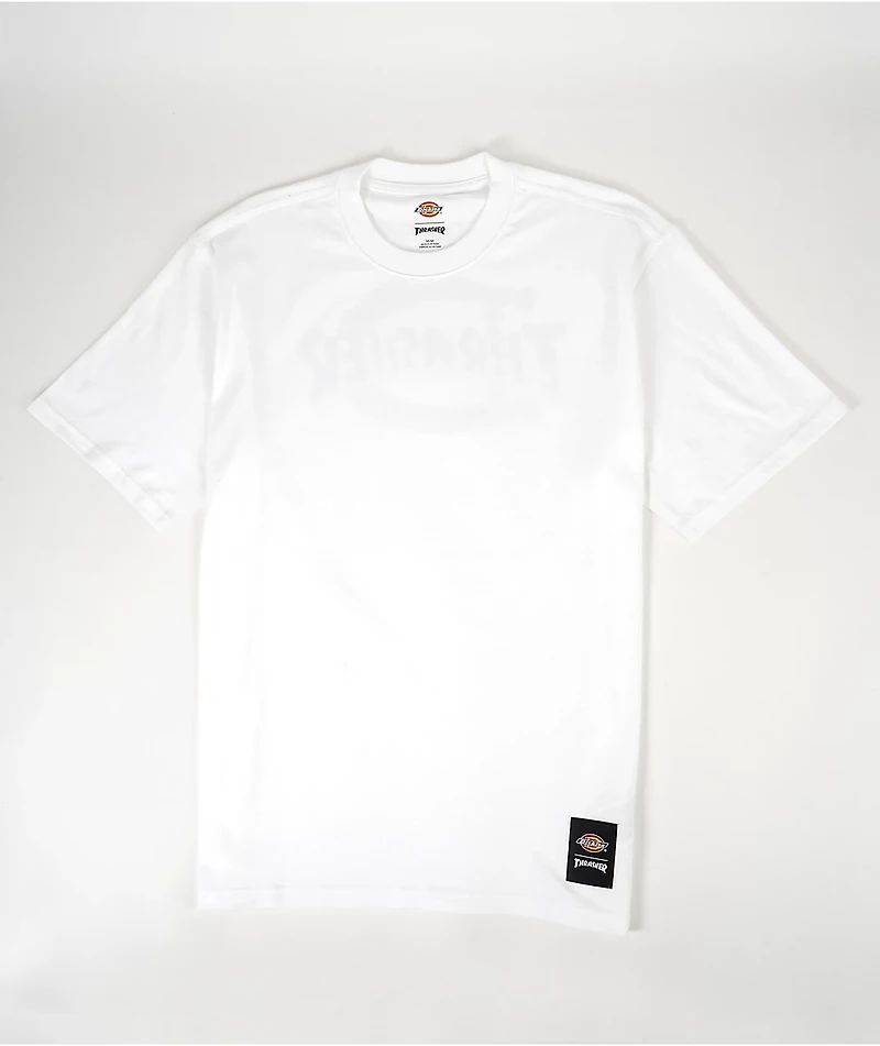 Dickies x Thrasher White T-Shirt