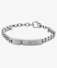 Diesel ID Silver Bracelet