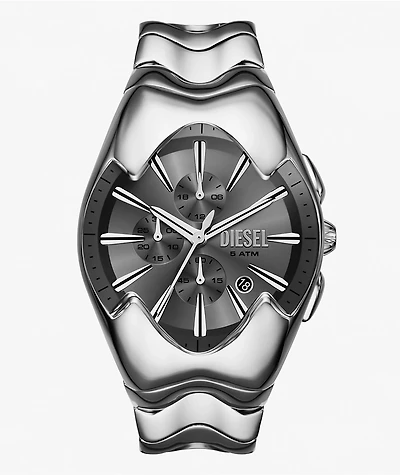 Diesel Mercurial Chronograph Silver Analog Watch