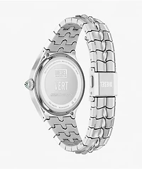 Diesel Vert Silver & Green Analog Watch
