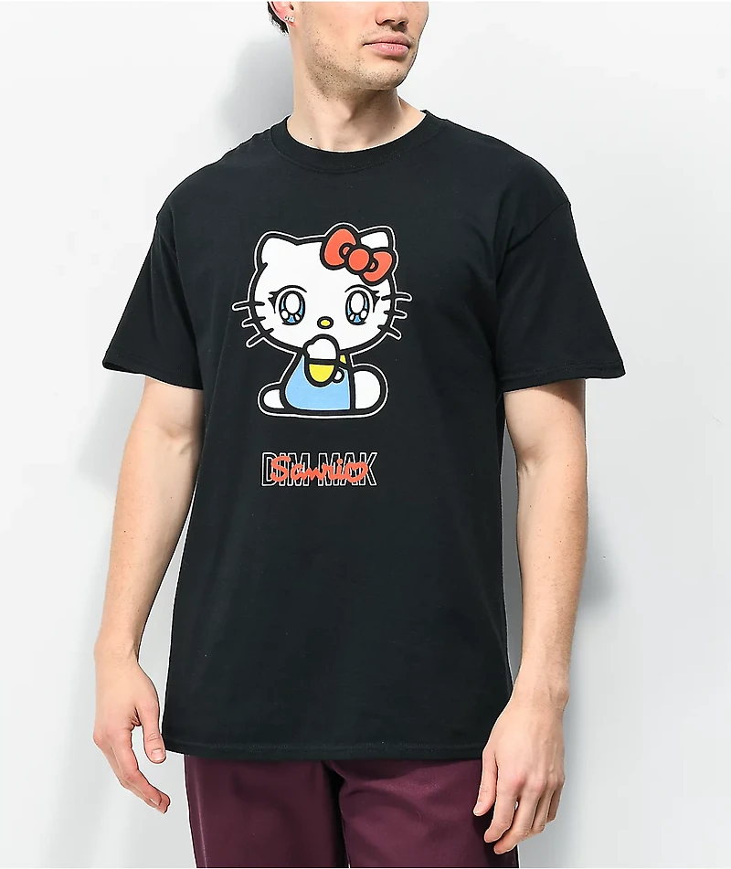 Dim Mak x Hello Kitty Daydream Black T-Shirt