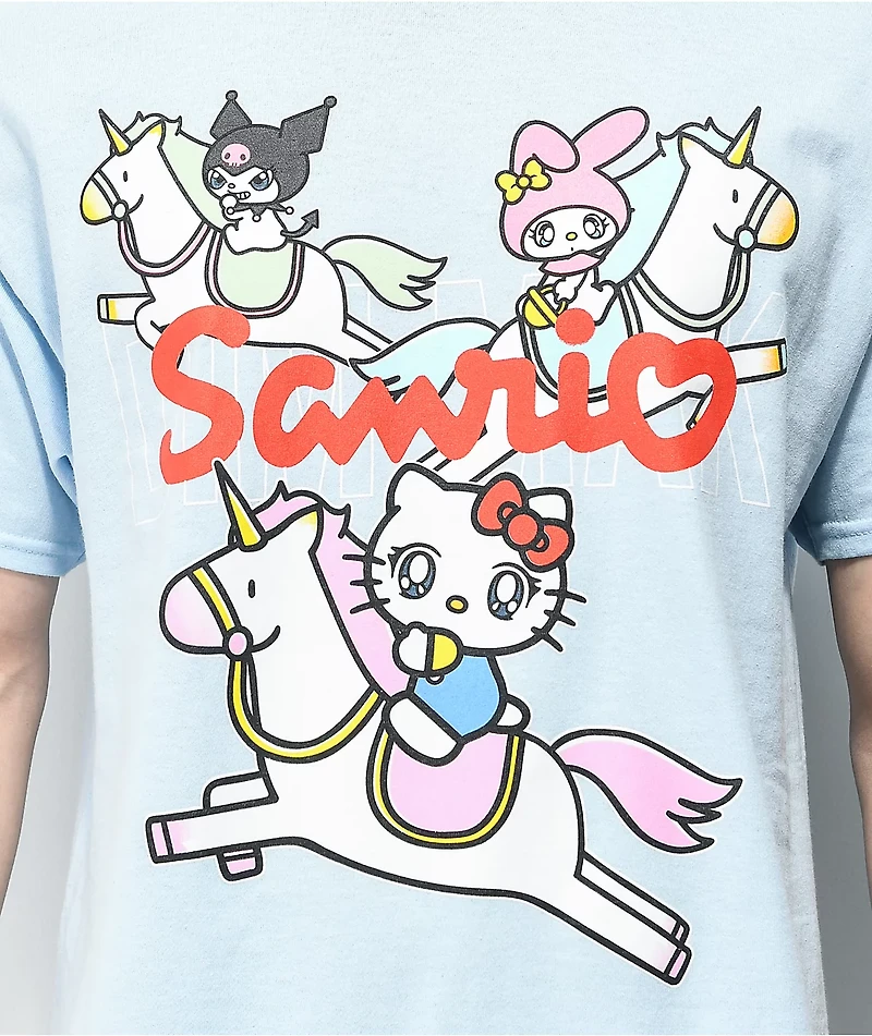 Dim Mak x Hello Kitty Unicorn Friends Blue T-Shirt