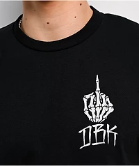 Dirt Bike Kidz Till The Wheels Fall Off Black T-Shirt