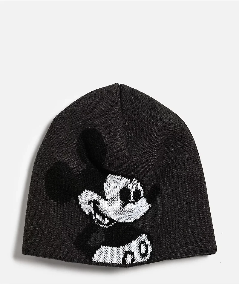 Disney x HUF Mickey Mouse Charcoal Skully Beanie