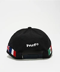 Disney x HUF Mickey Mouse World Tour Navy Snapback Hat