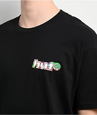 Disney x HUF Mickey Mouse Worldwide Tour Black T-Shirt