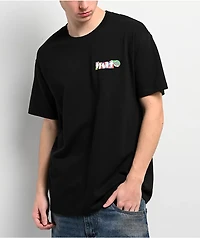 Disney x HUF Mickey Mouse Worldwide Tour Black T-Shirt