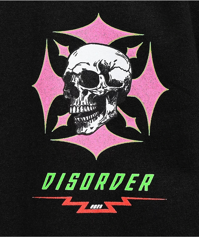 Disorder Chopper Black T-Shirt