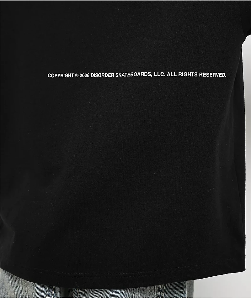 Disorder Horses Black T-Shirt
