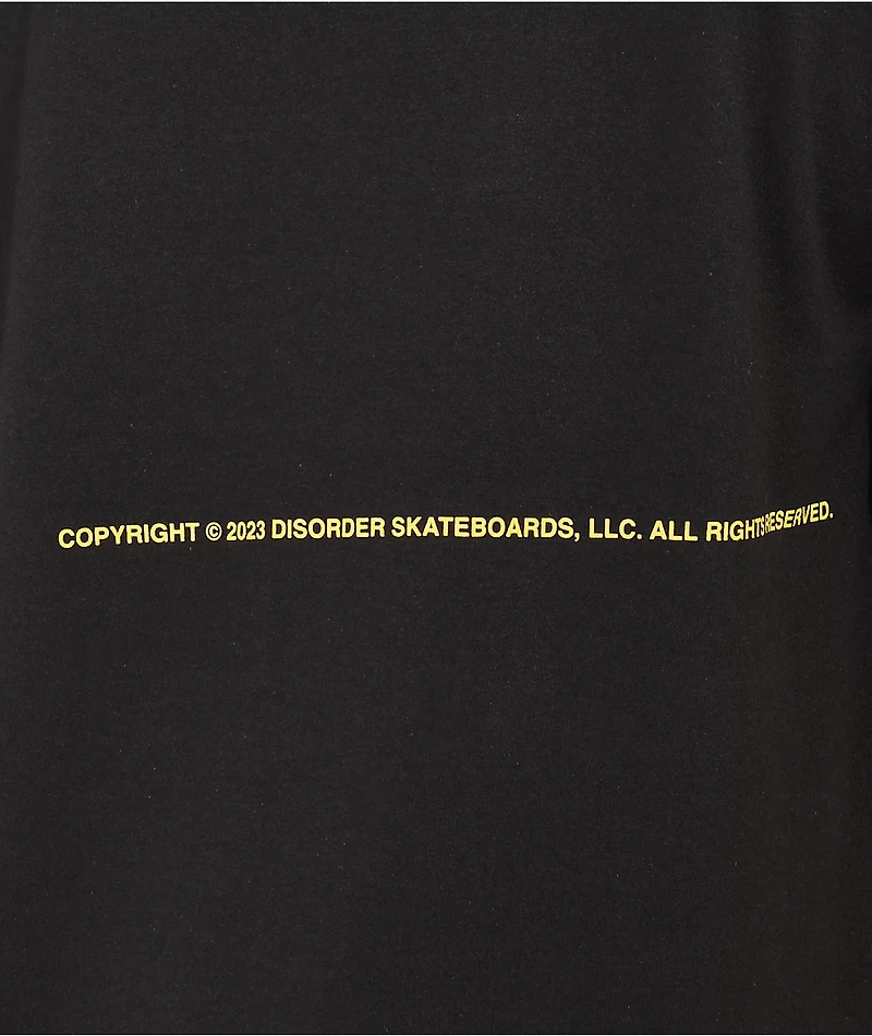 Disorder Pinch Of Pain Black Long Sleeve T-Shirt