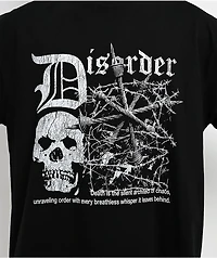 Disorder Silent Architect Black T-Shirt