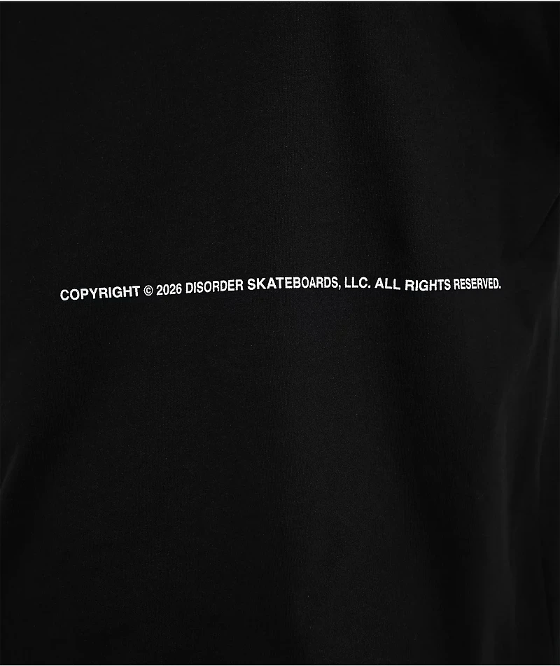 Disorder Silent Architect Black T-Shirt