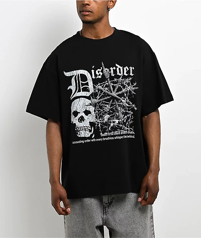 Disorder Silent Architect Black T-Shirt