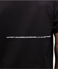 Disorder Skeleton Calvary Black T-Shirt