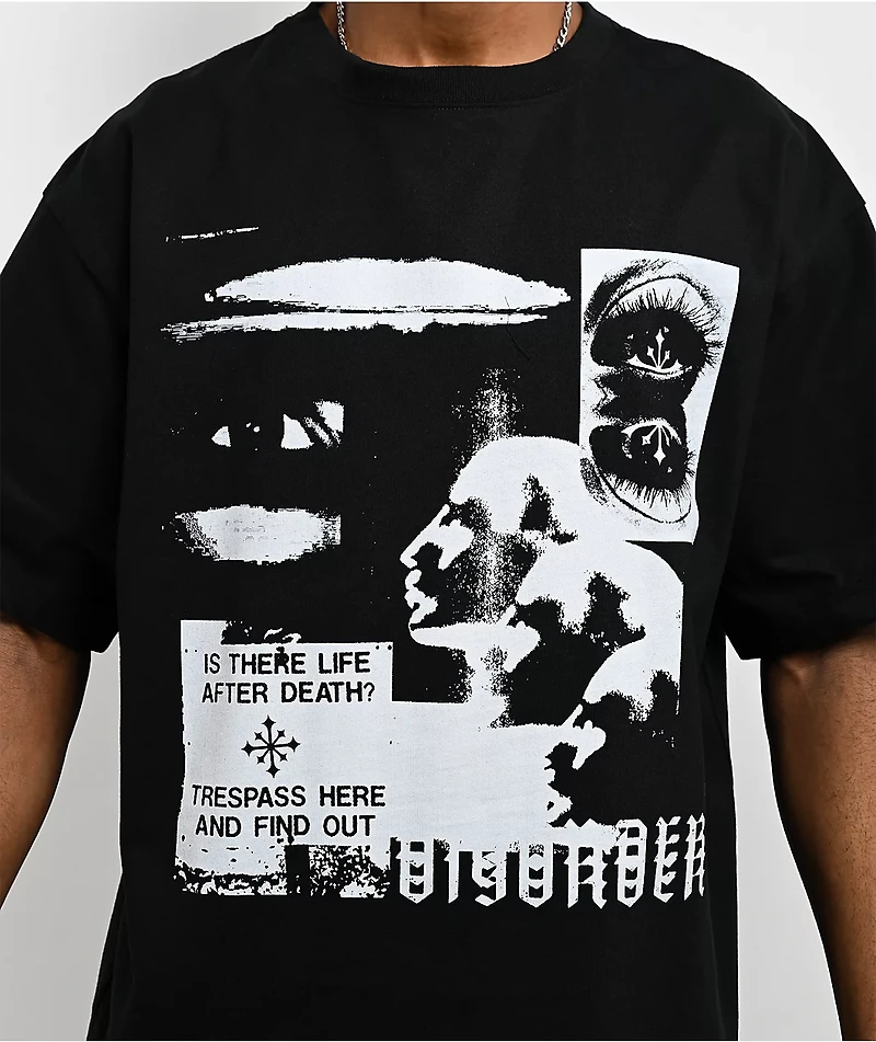 Disorder Trespass Black T-Shirt