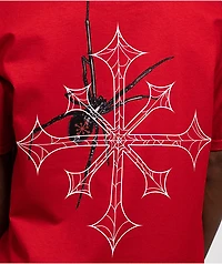 Disorder Webbed Red T-Shirt