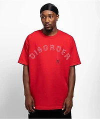 Disorder Webbed Red T-Shirt