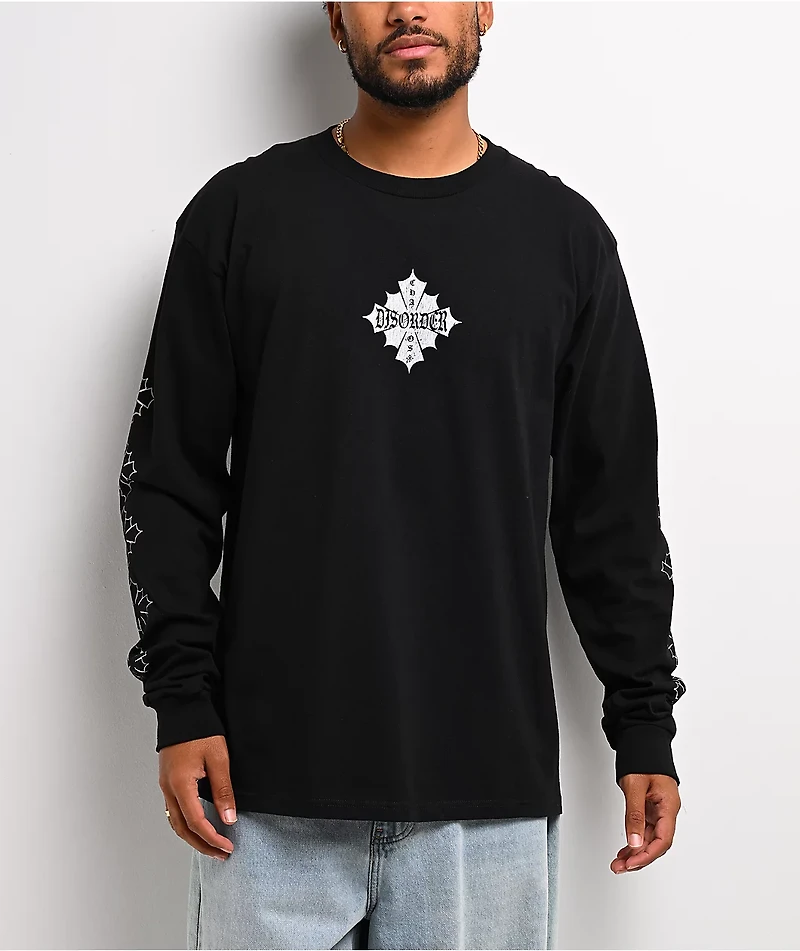 Disorder West Coast Chaos Black Long Sleeve T-Shirt