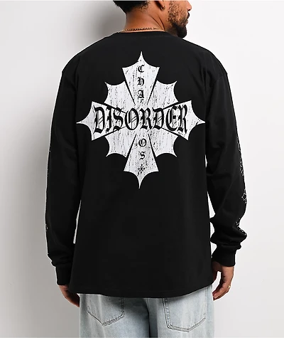 Disorder West Coast Chaos Black Long Sleeve T-Shirt