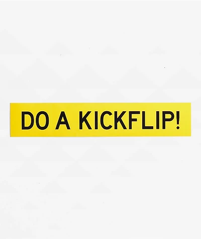 Do A Kickflip! Assorted Sticker