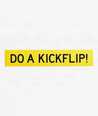 Do A Kickflip! Assorted Sticker