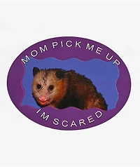 Dodgecore Im Scared Sticker