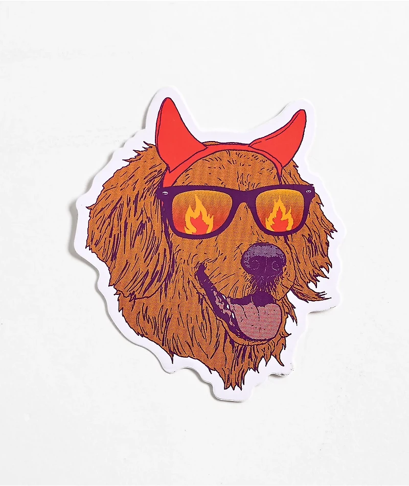 Dog Limited Aww Heck Sticker