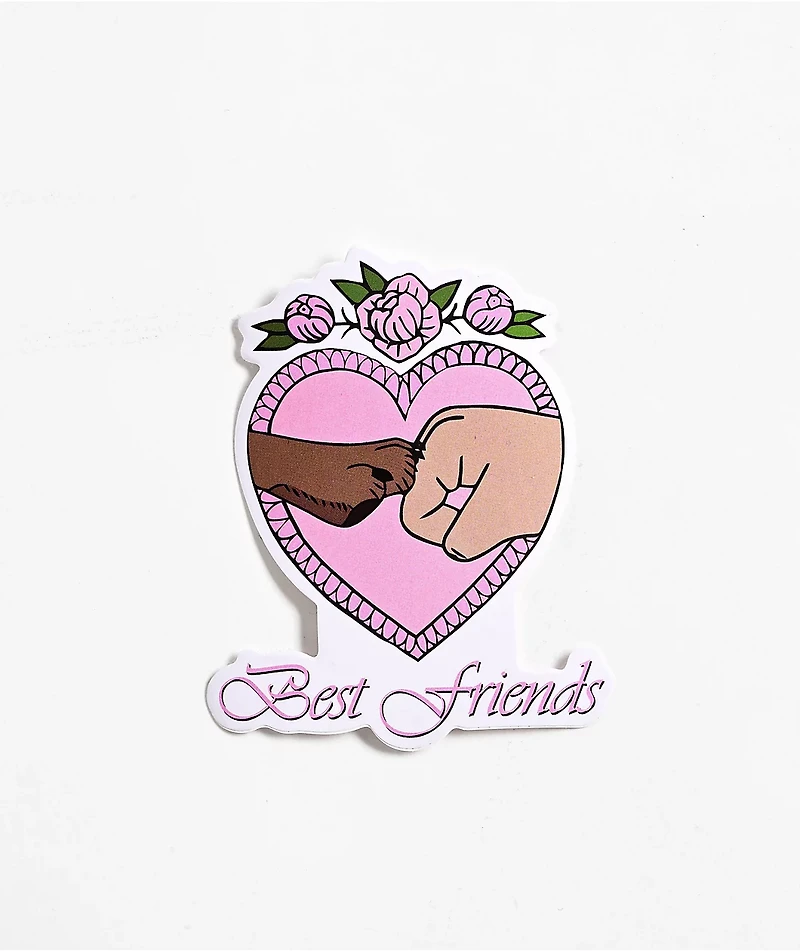 Dog Limited Best Friends Sticker