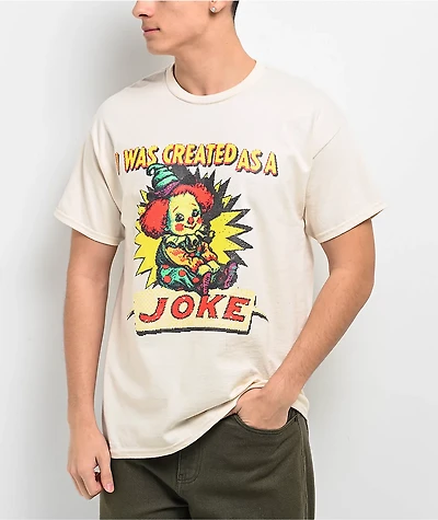 Dogecore I Was Created As A Joke Sand T-Shirt