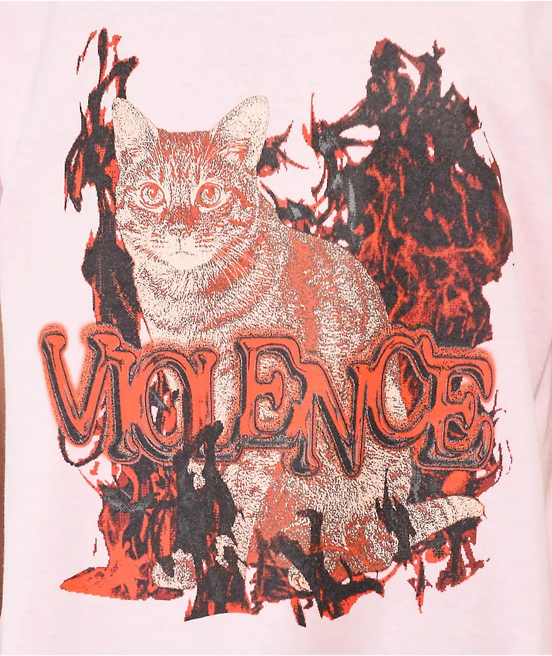 Dogecore Violence Pink T-Shirt