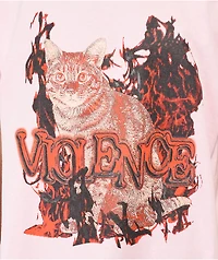 Dogecore Violence Pink T-Shirt