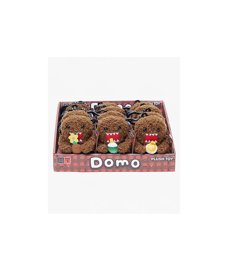 Domo Assorted Plush Bag Charm
