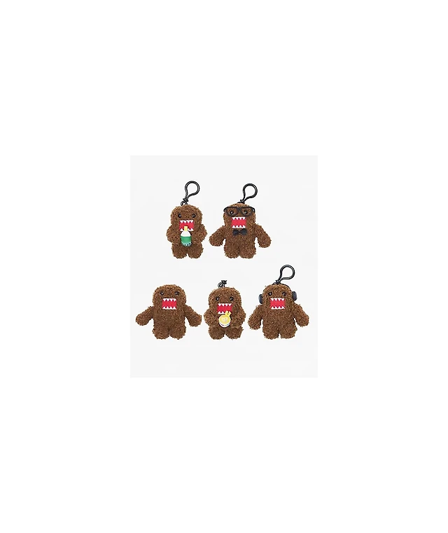Domo Assorted Plush Bag Charm