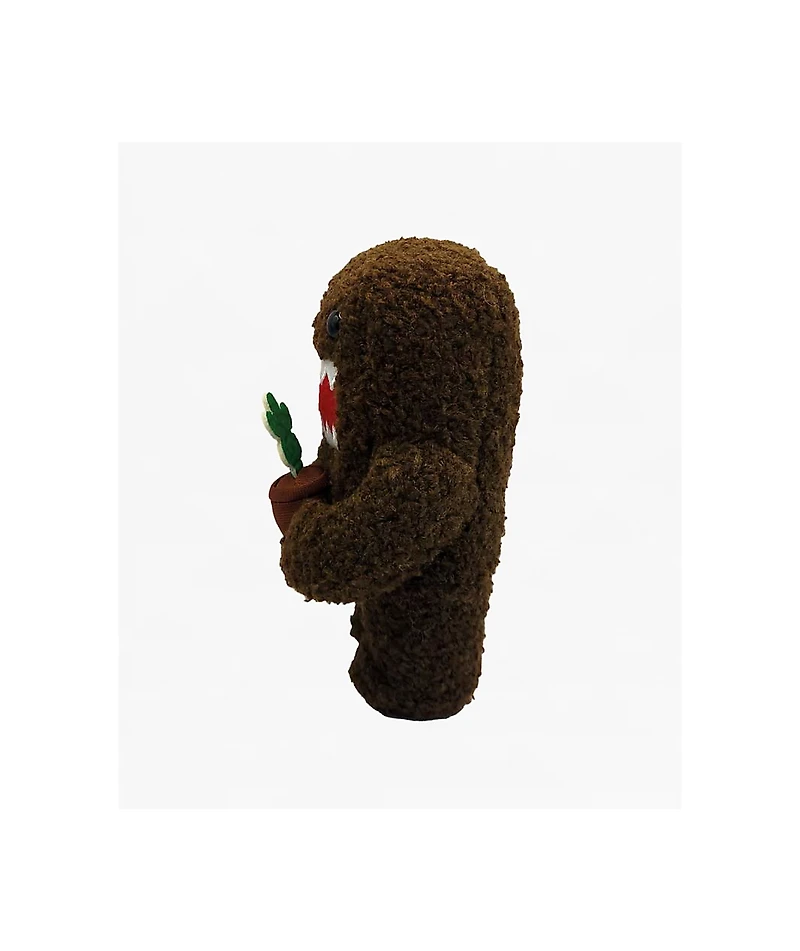 Domo With Flowerpot Plush Toy