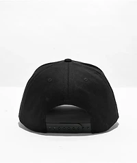Donut Black Snapback Hat