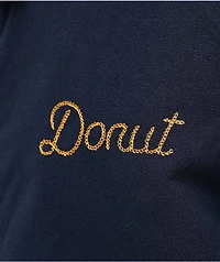 Donut Factory Navy Zip Work Jacket