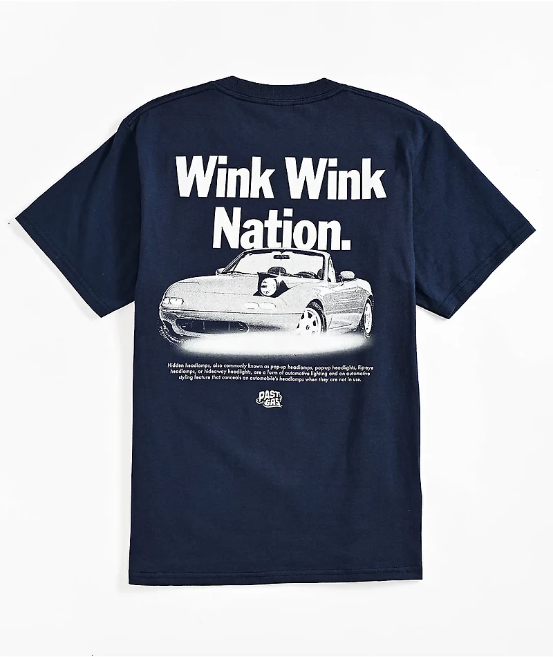 Donut Kids Wink Nation Navy T-Shirt