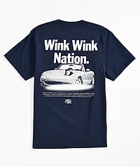 Donut Kids Wink Nation Navy T-Shirt