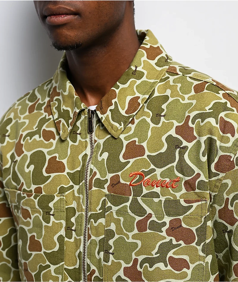 Donut Performance Camo Mechanic Jacket