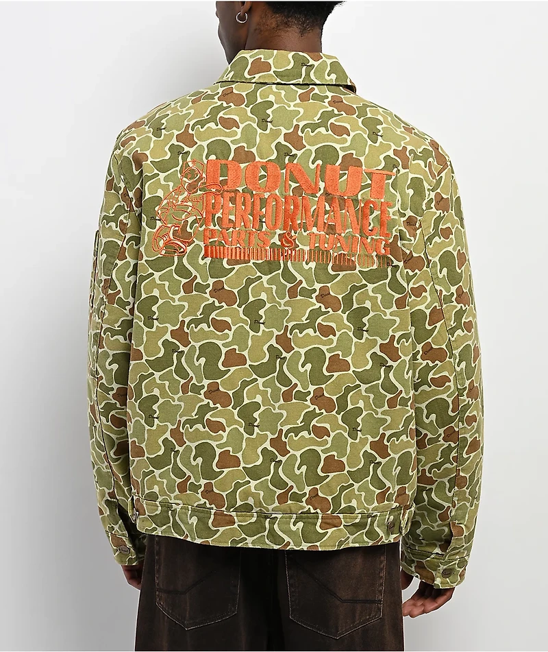 Donut Performance Camo Mechanic Jacket