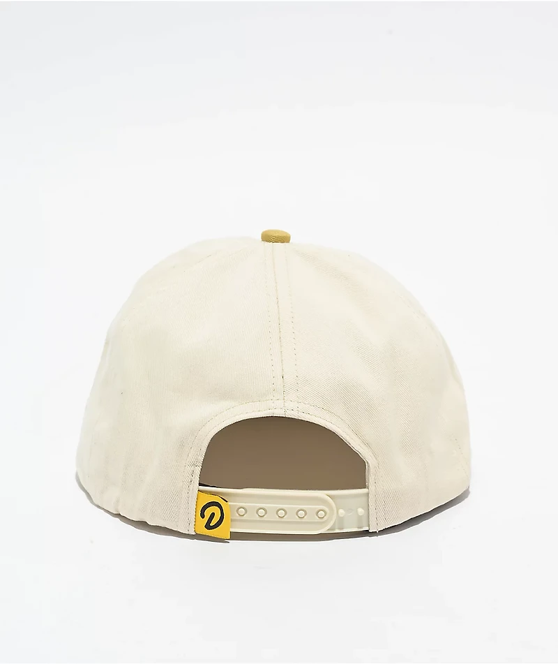 Donut Racing Baja Lizard Cream & Dijon Snapback Hat