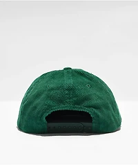 Donut Racing Team Green Corduroy Snapback Hat