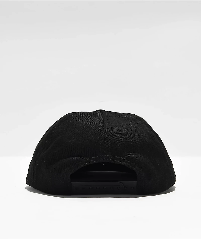 Donut Racing USA Black Snapback Hat