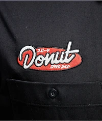 Donut Speed Black Work Shirt